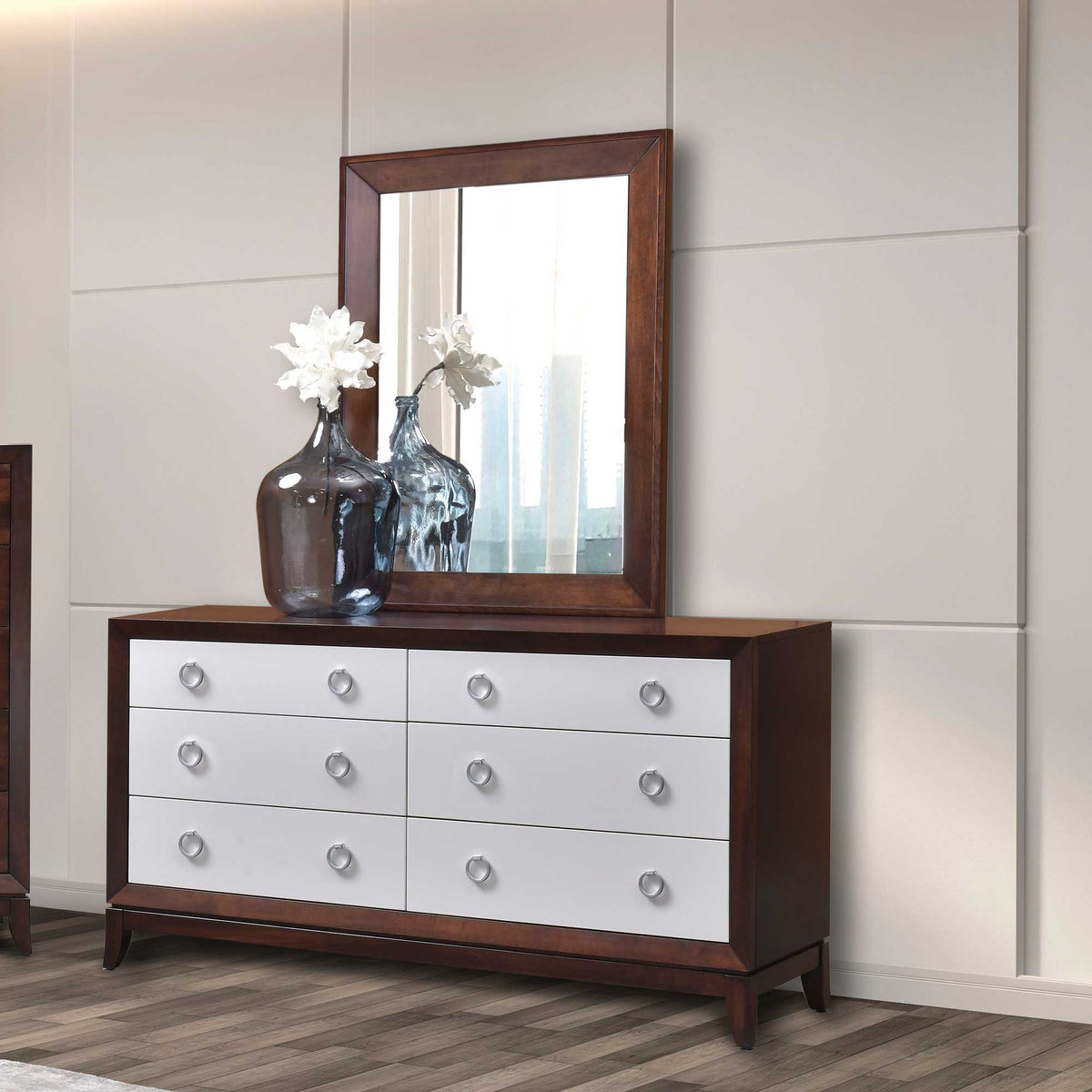 Amish Park Avenue 6 Drawer Dresser