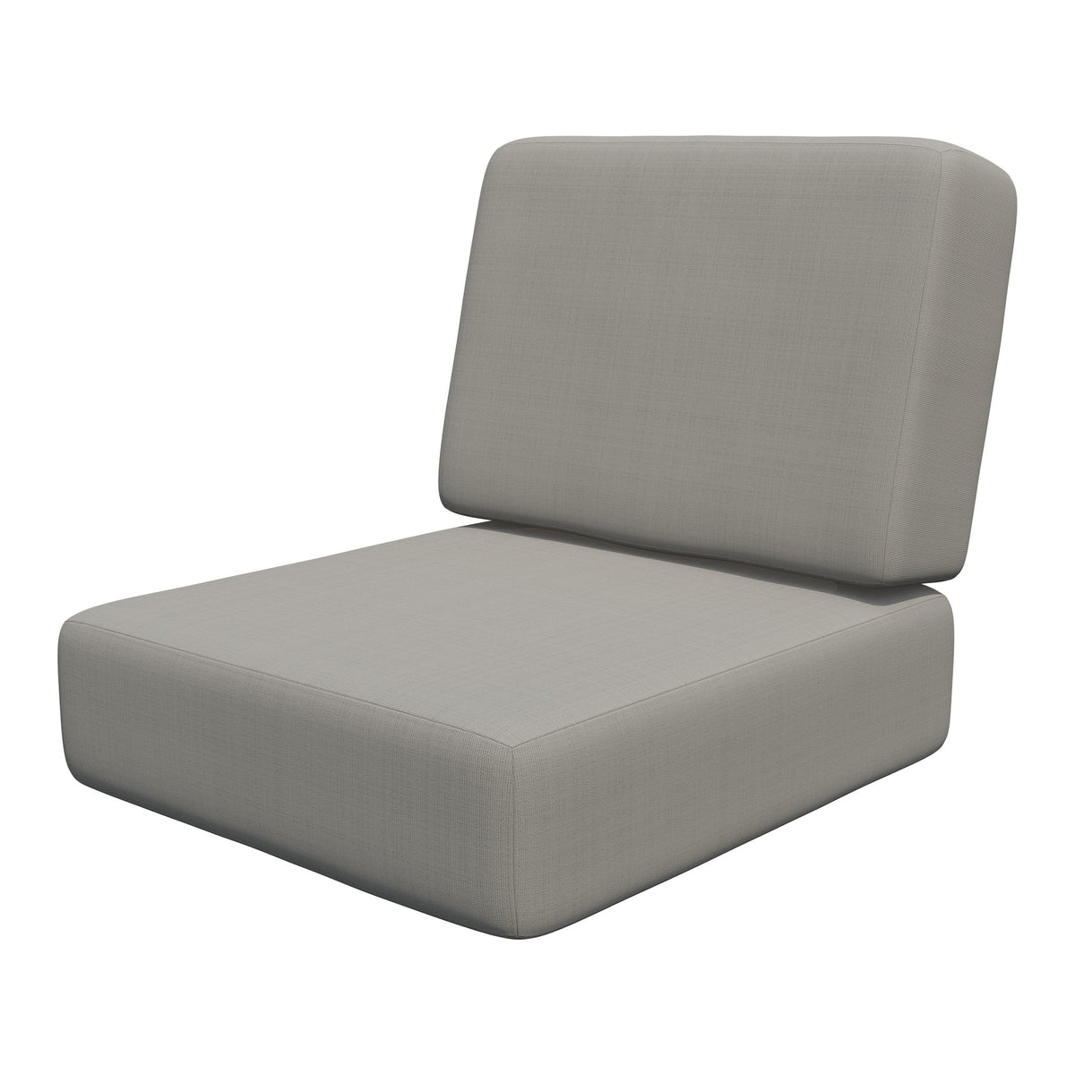 Amish VaraMora Replacement Chair Cushion Set, 1 Back & 1 Seat in Storm Smoke