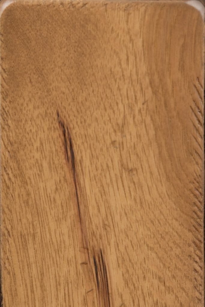 Aged OCS Tundra on Rustic Hickory Wood Stain Sample