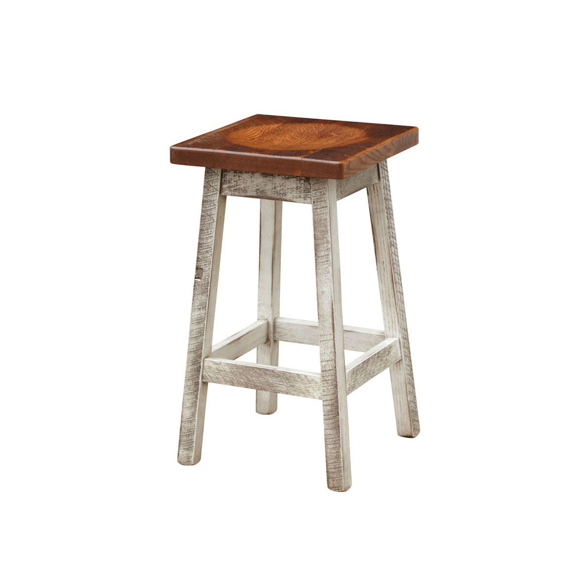 Amish 2 Door Rustic Kitchen Island & Stool Set for 4 - snyders.furniture