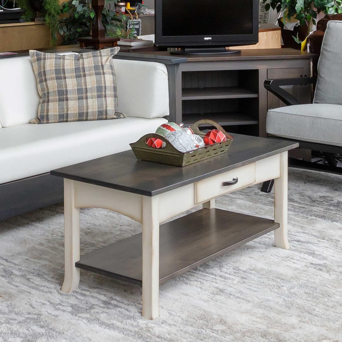 Amish Breezy Point Living Room Table Set