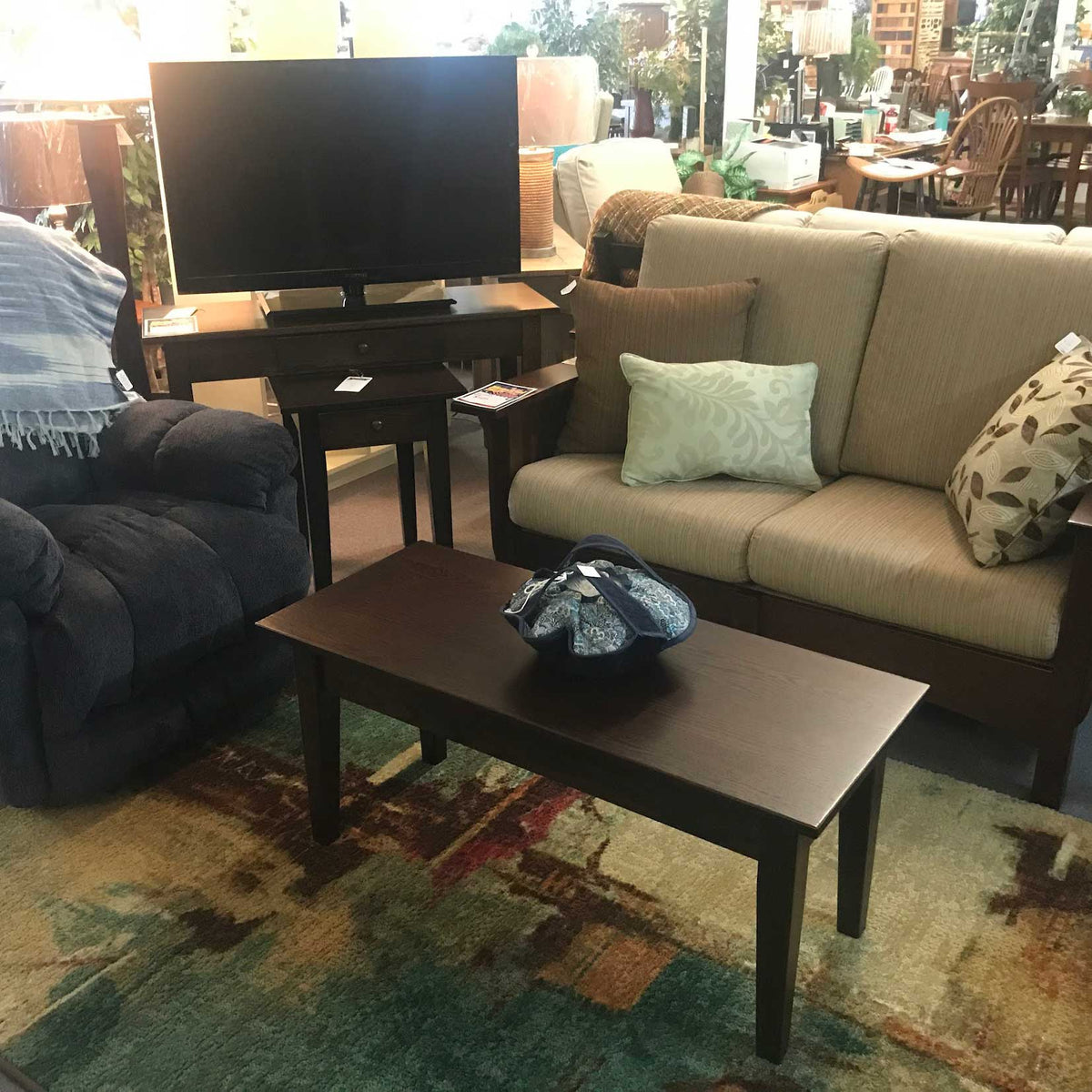 Amish Craftsman Shaker Wood Coffee Table - snyders.furniture