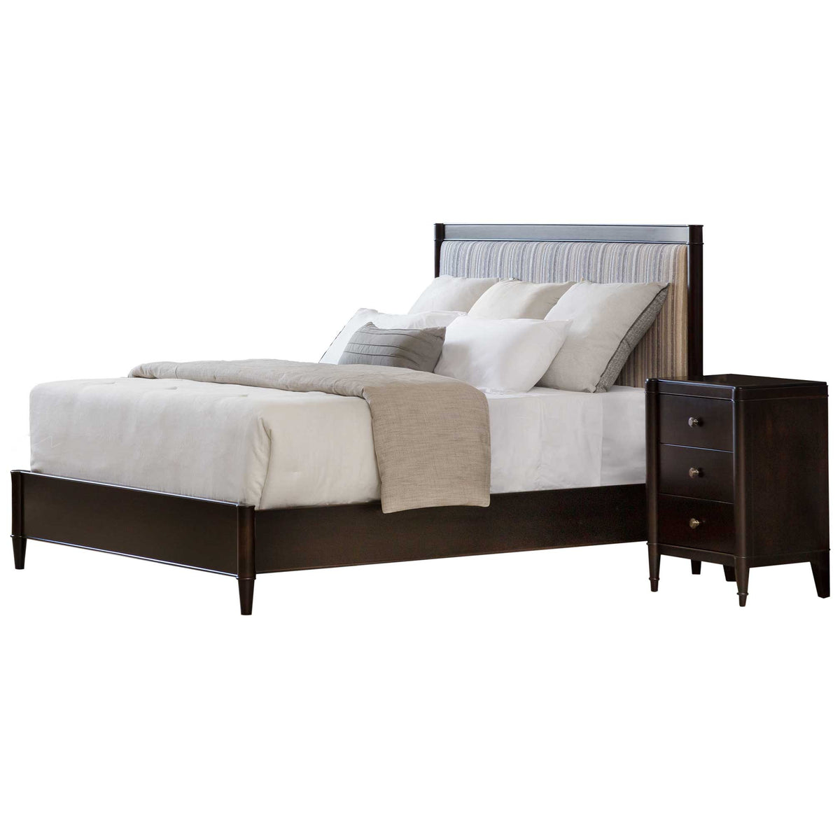 Amish Francesca Upholstered Bed - snyders.furniture