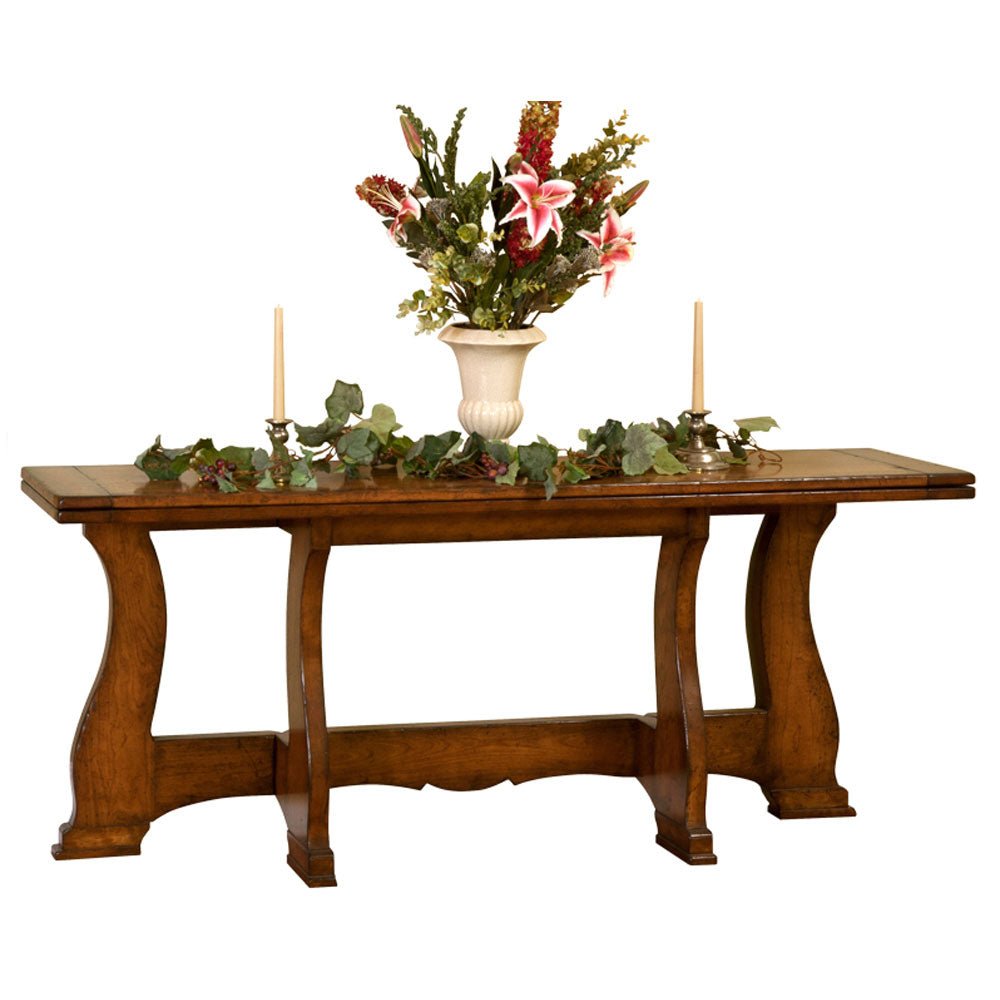 Amish French 72" Expandable Hall Table