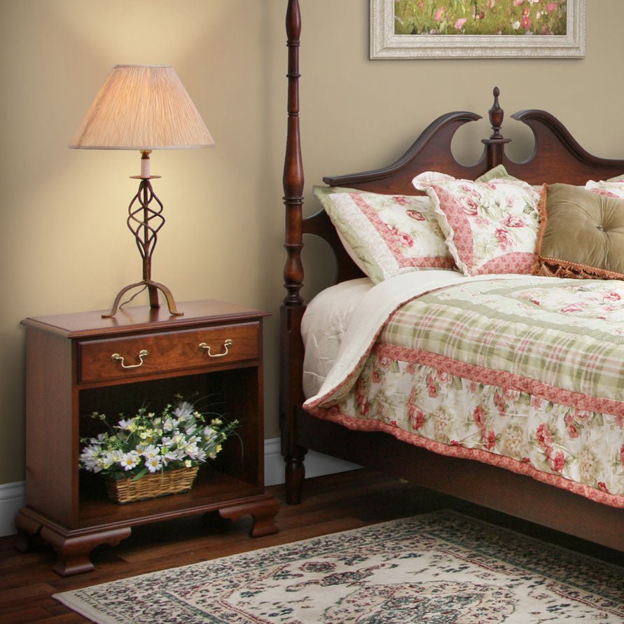 Amish Jamestown Open Nightstand - snyders.furniture