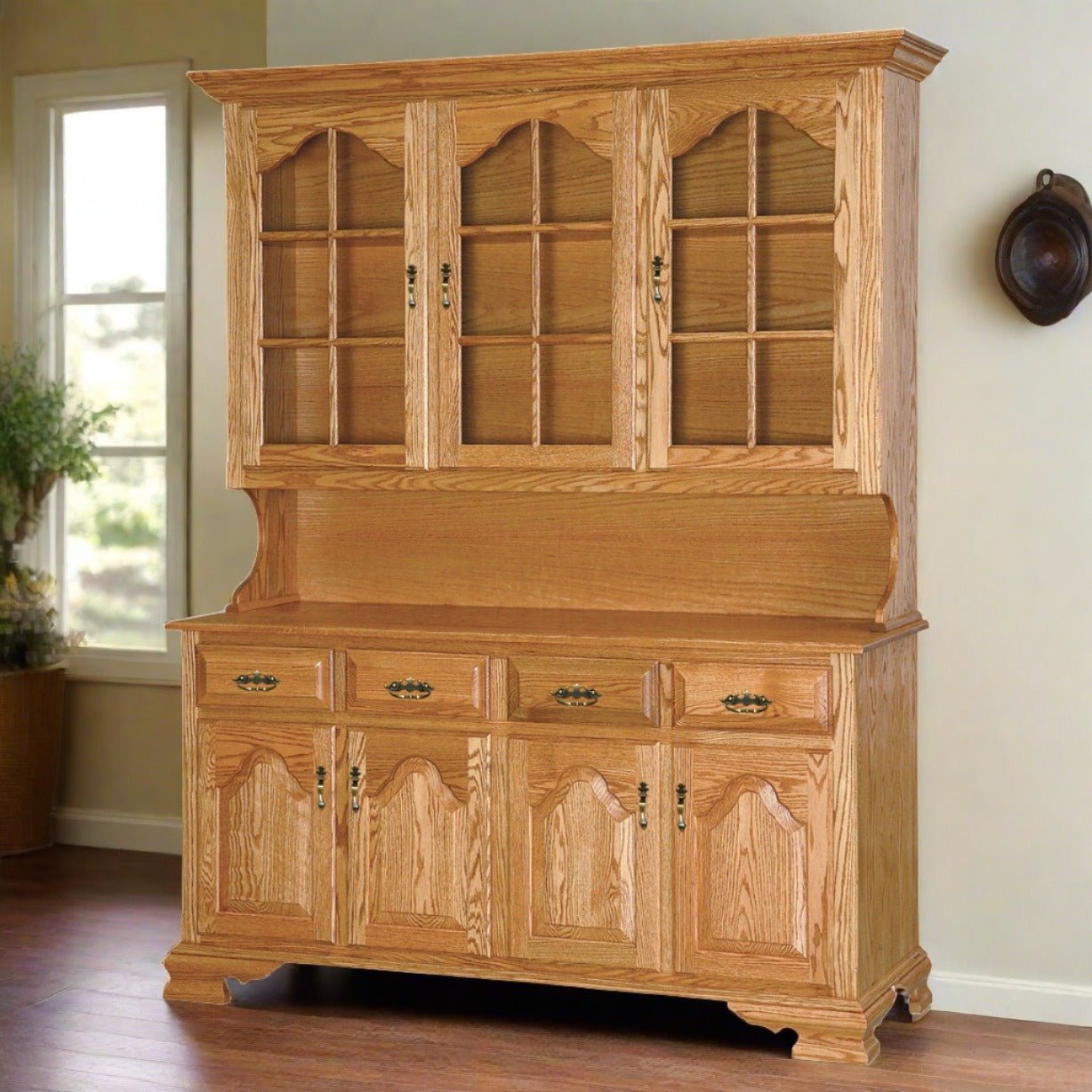 Amish Lancaster 65" Dining Hutch - snyders.furniture