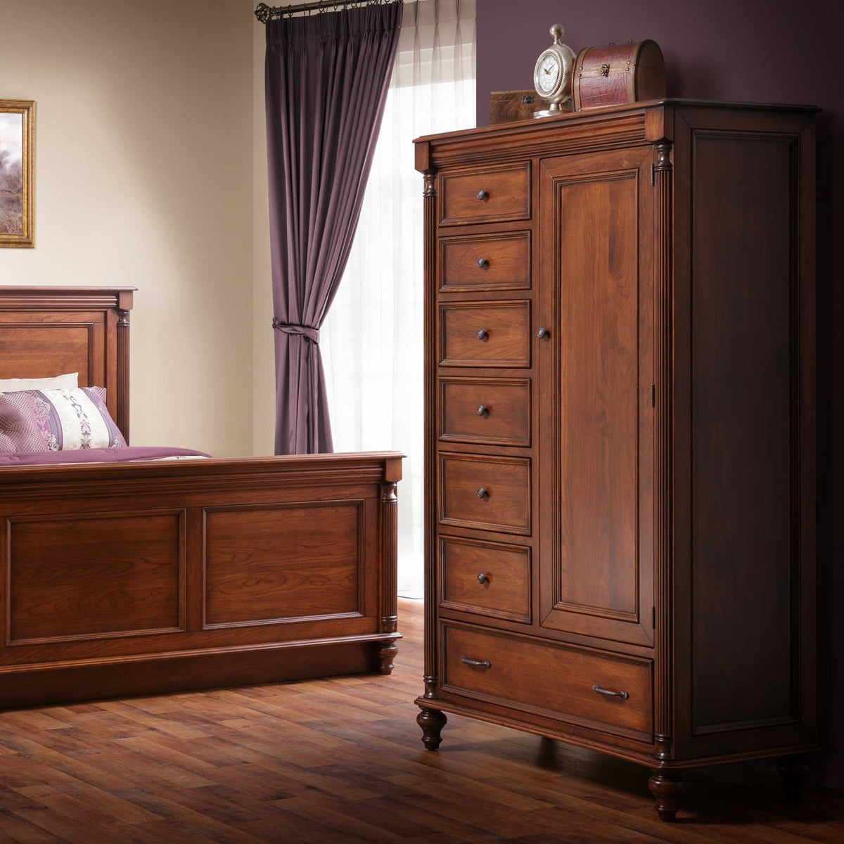 Amish Milano Door &amp; Drawer Chest - snyders.furniture