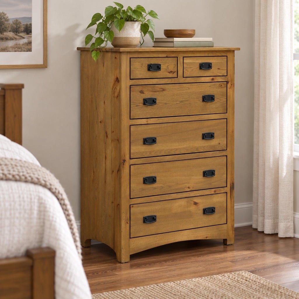 Amish Millersburg Mission Style Solid Wood 5pc Bedroom Set