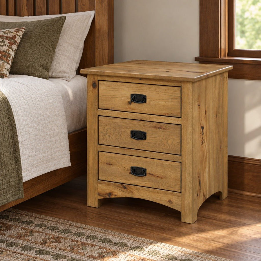 Amish Millersburg Mission Style Solid Wood 5pc Bedroom Set