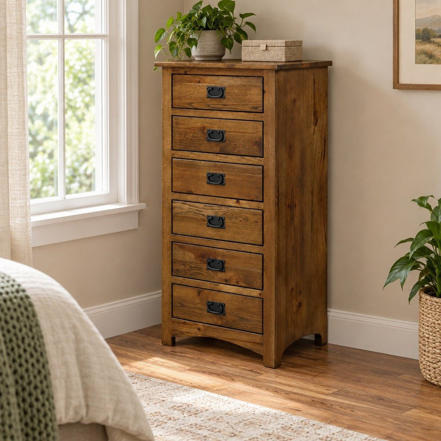 Amish Millersburg Mission Style Solid Wood Lingerie Chest