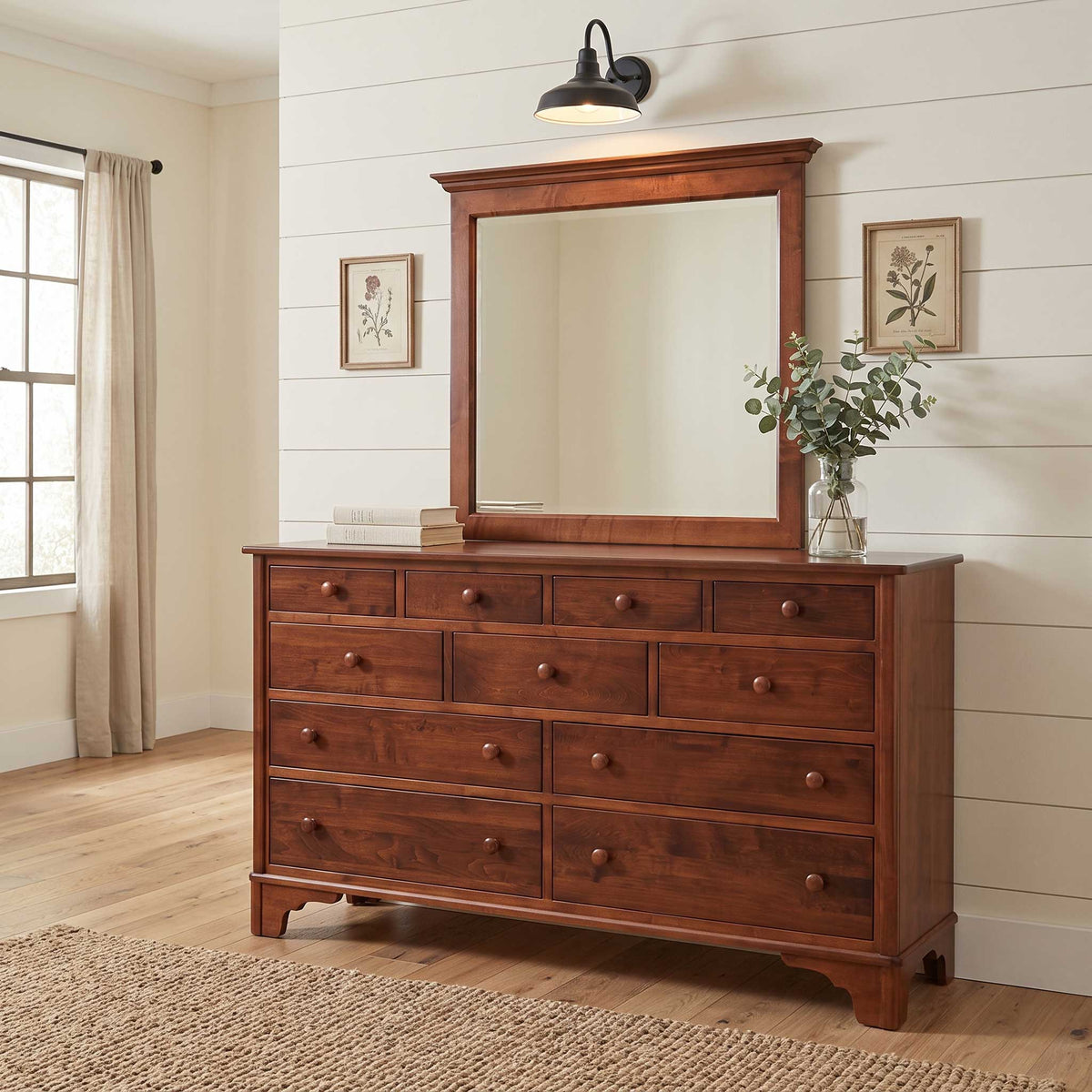 Amish New Amsterdam Triple Dresser