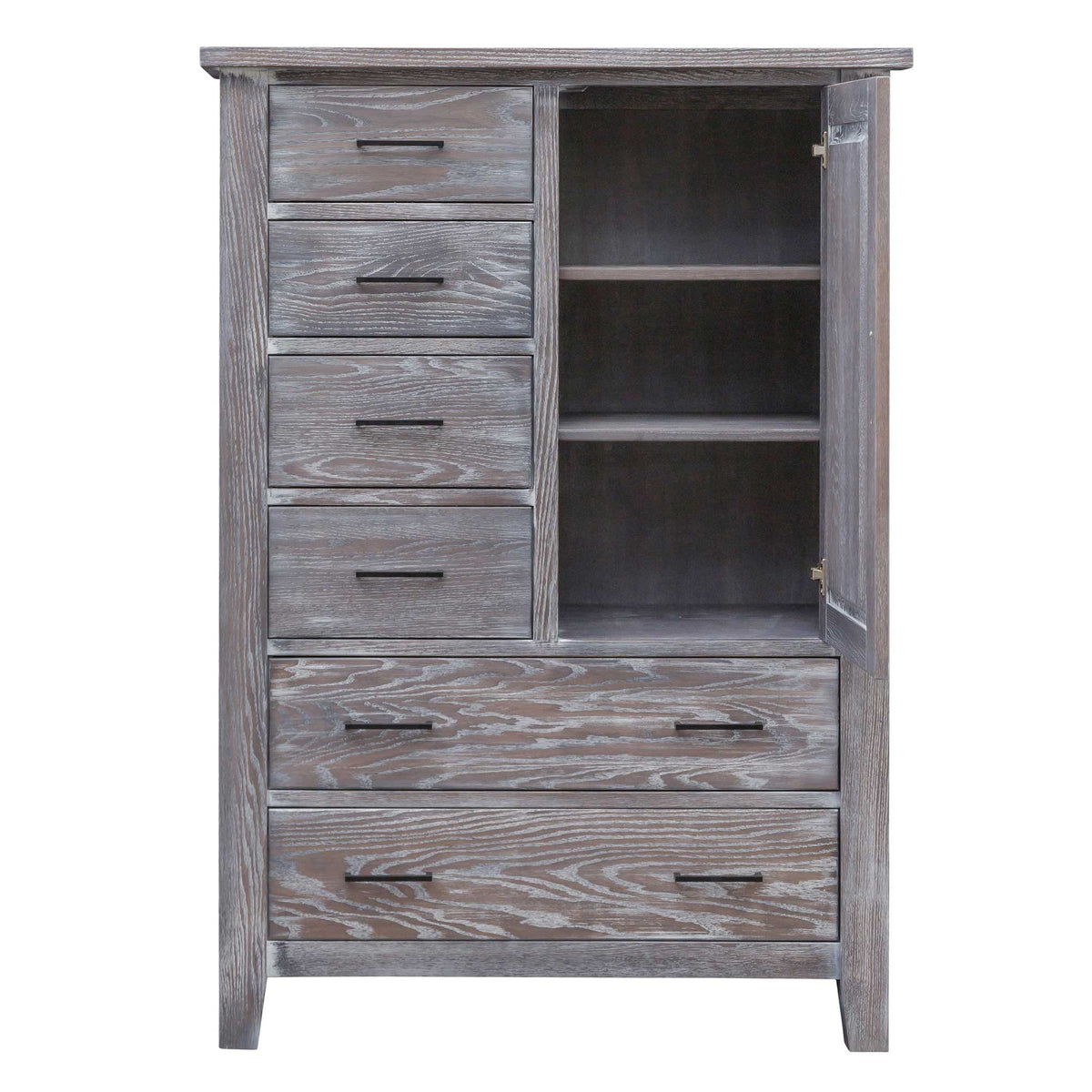 Amish Oreland Rustic Wood Drawer &amp; Drawer Chest - snyders.furniture