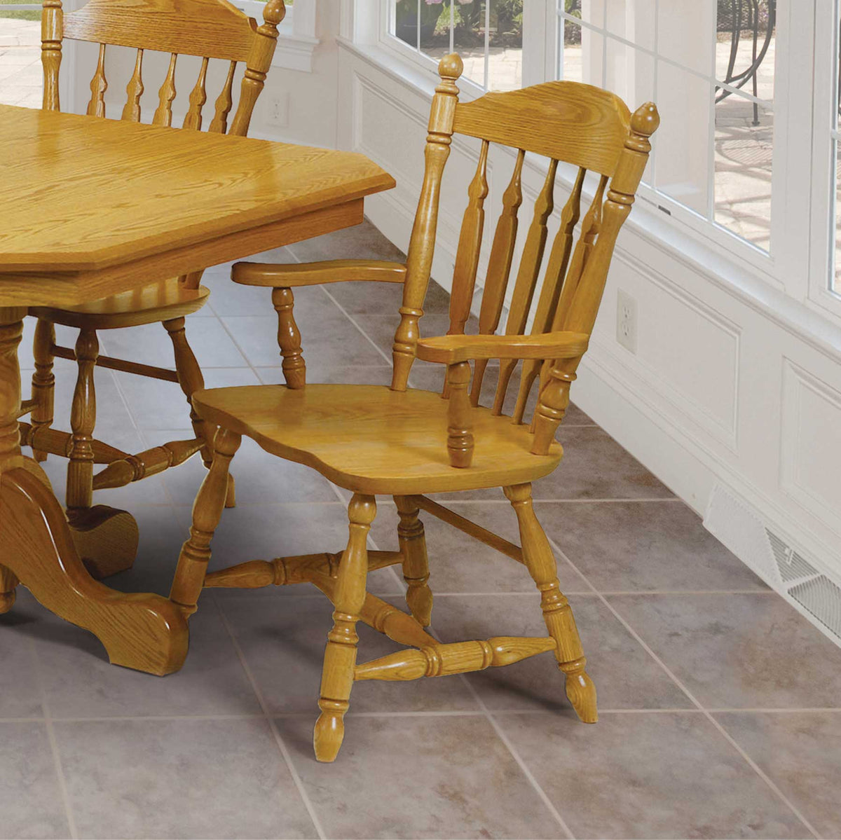 Amish Royal Wood Dining Chair