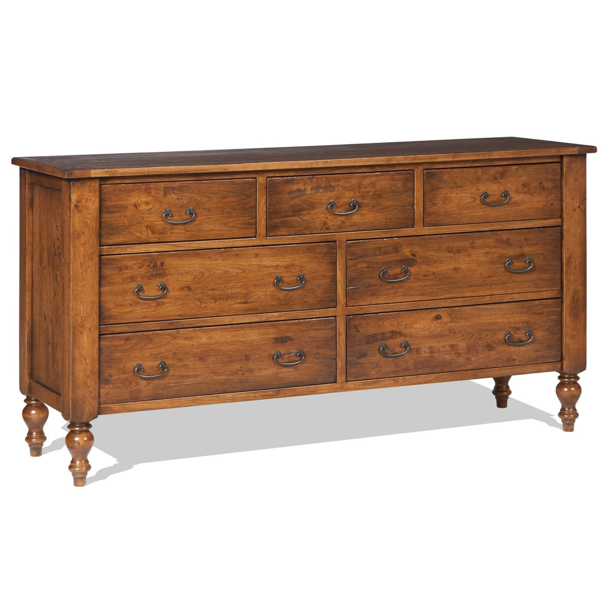 Amish Rustic Wood Telluride 4pc Bedroom Set - snyders.furniture