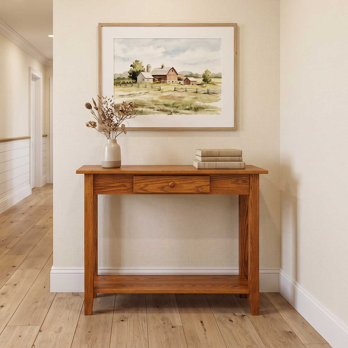 Amish Shaker Hall Table