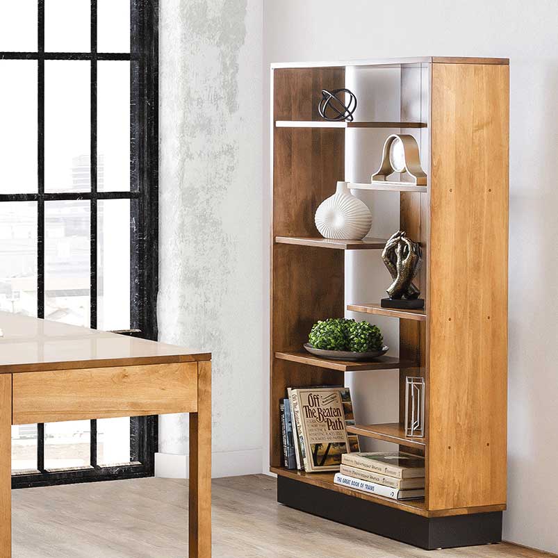 Librería Amish moderna Bushwick