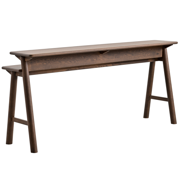 Amish Hollin Hills Solid Wood Sofa Bar Table
