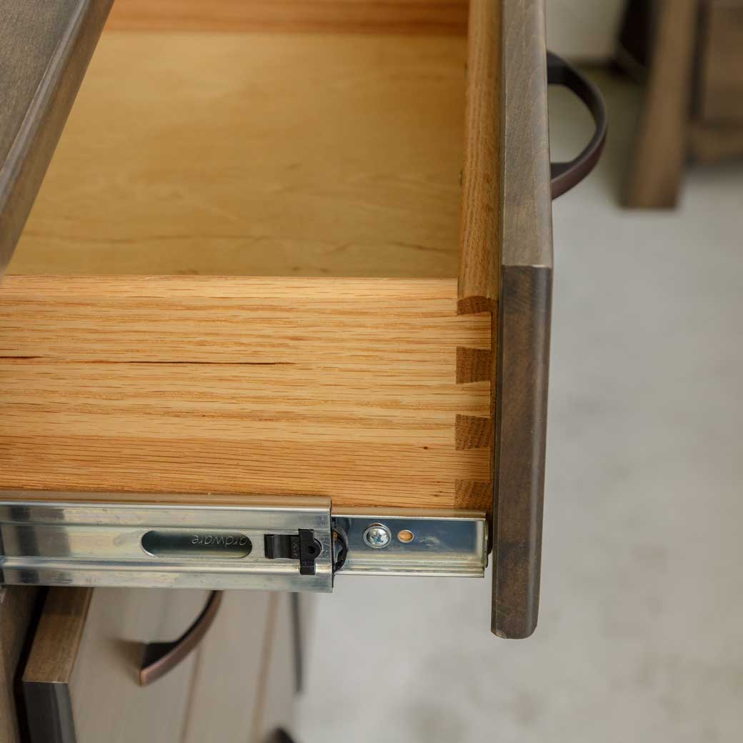 Mission Amish Solid Wood Chest of 5 Drawers