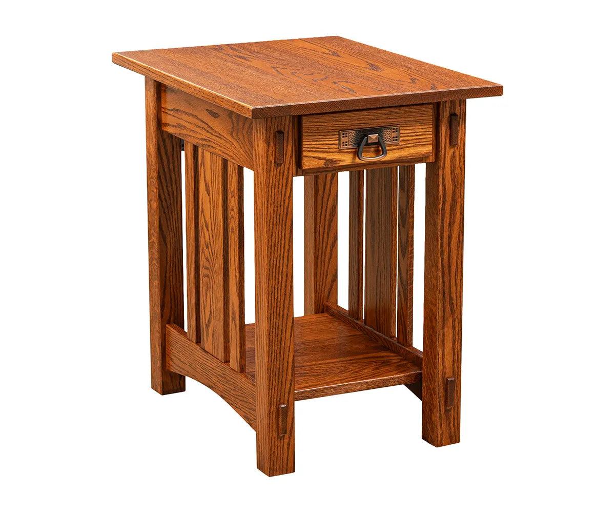 Amish Arts & Crafts End Table