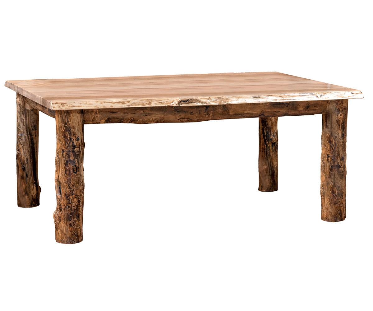 Amish Clearwater Live Edge Dining Table
