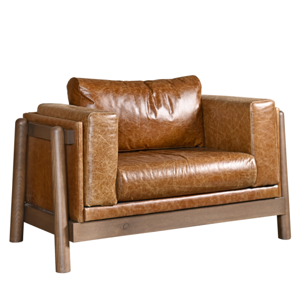 Amish Hollin Hills Mid Century Modern Sofa Chair