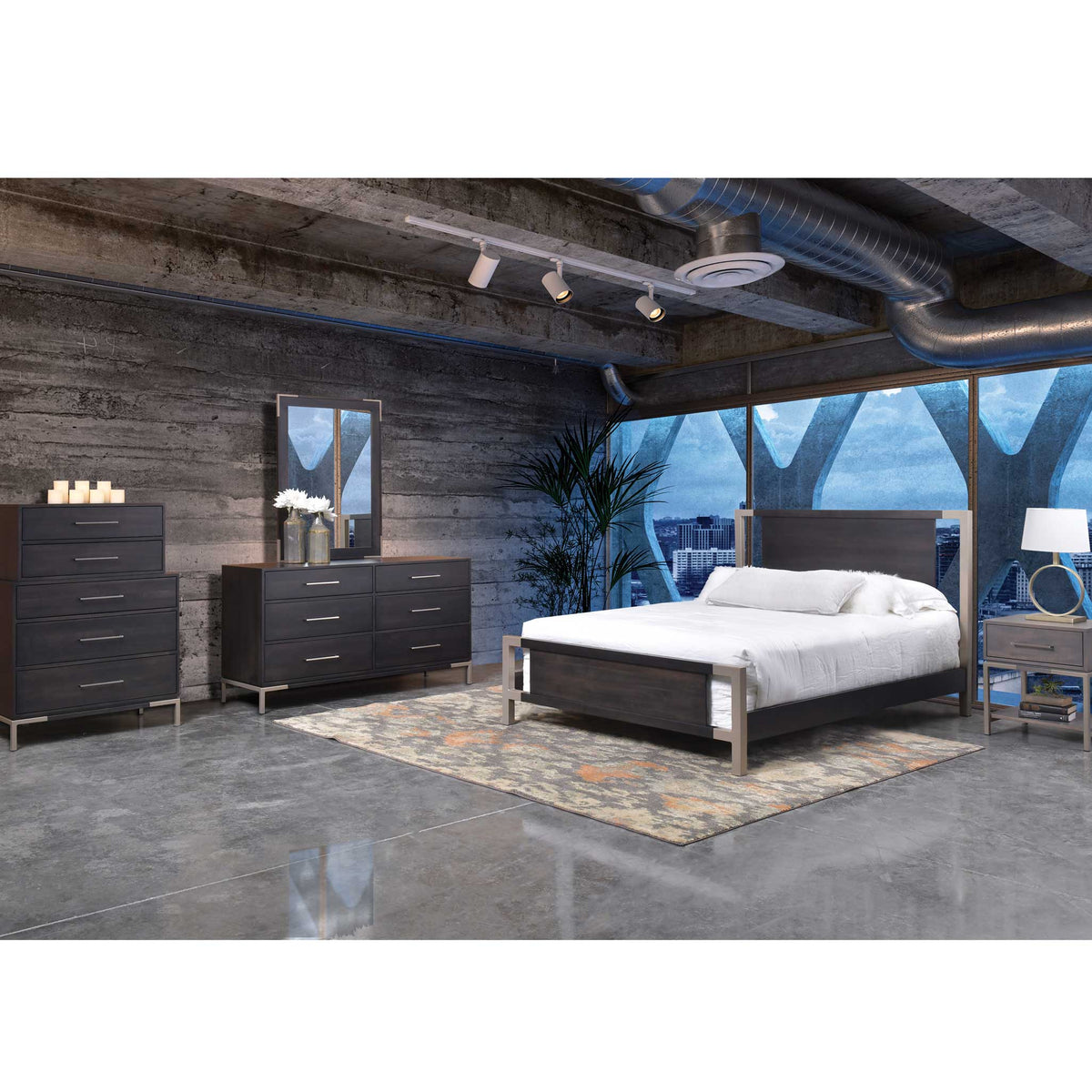 Cómoda Amish Tribeca de 3 cajones