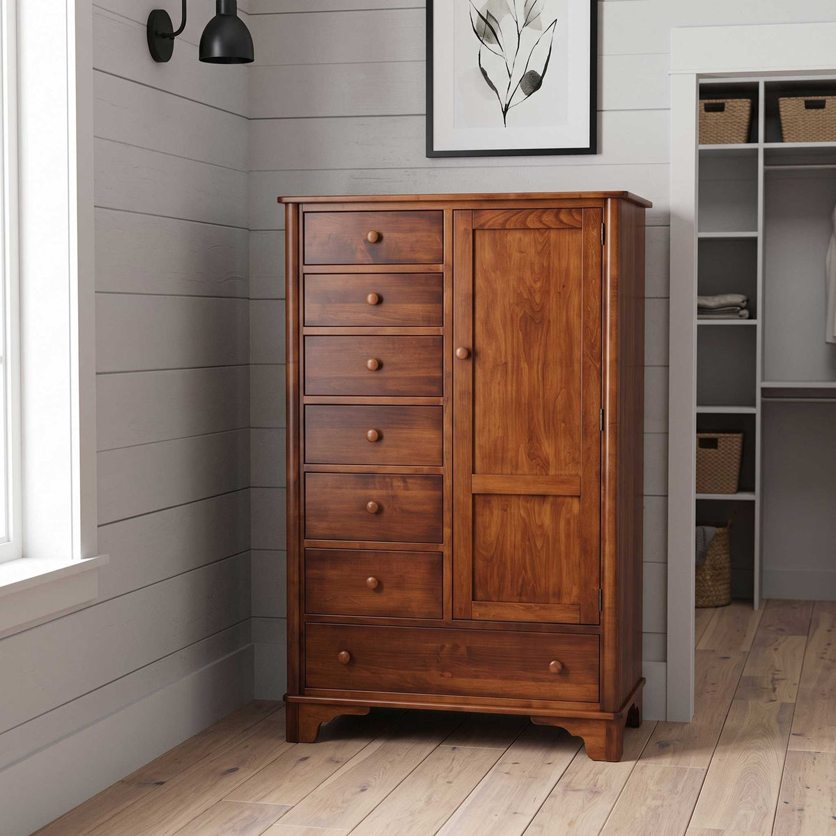 Amish New Amsterdam Drawer and Door Chest