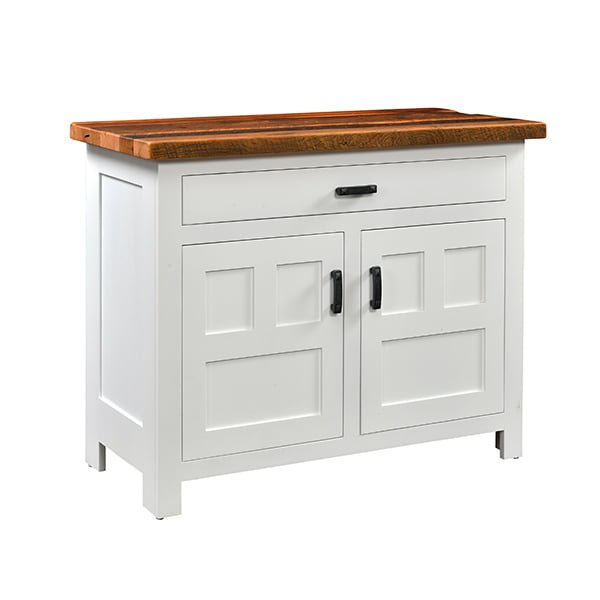 Amish Stroud Rustic Barnwood Server