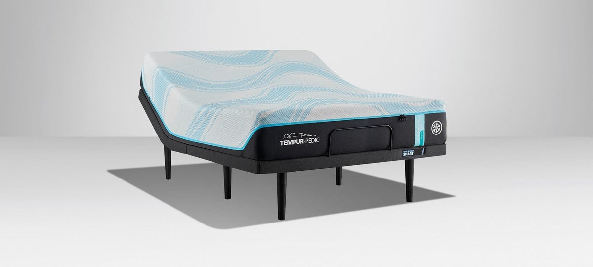 Tempur-Pedic ProBreeze Medium mattress on Ergo adjustable base