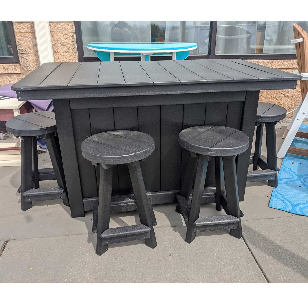 62&quot; Amish Counter Classic Patio Island - snyders.furniture