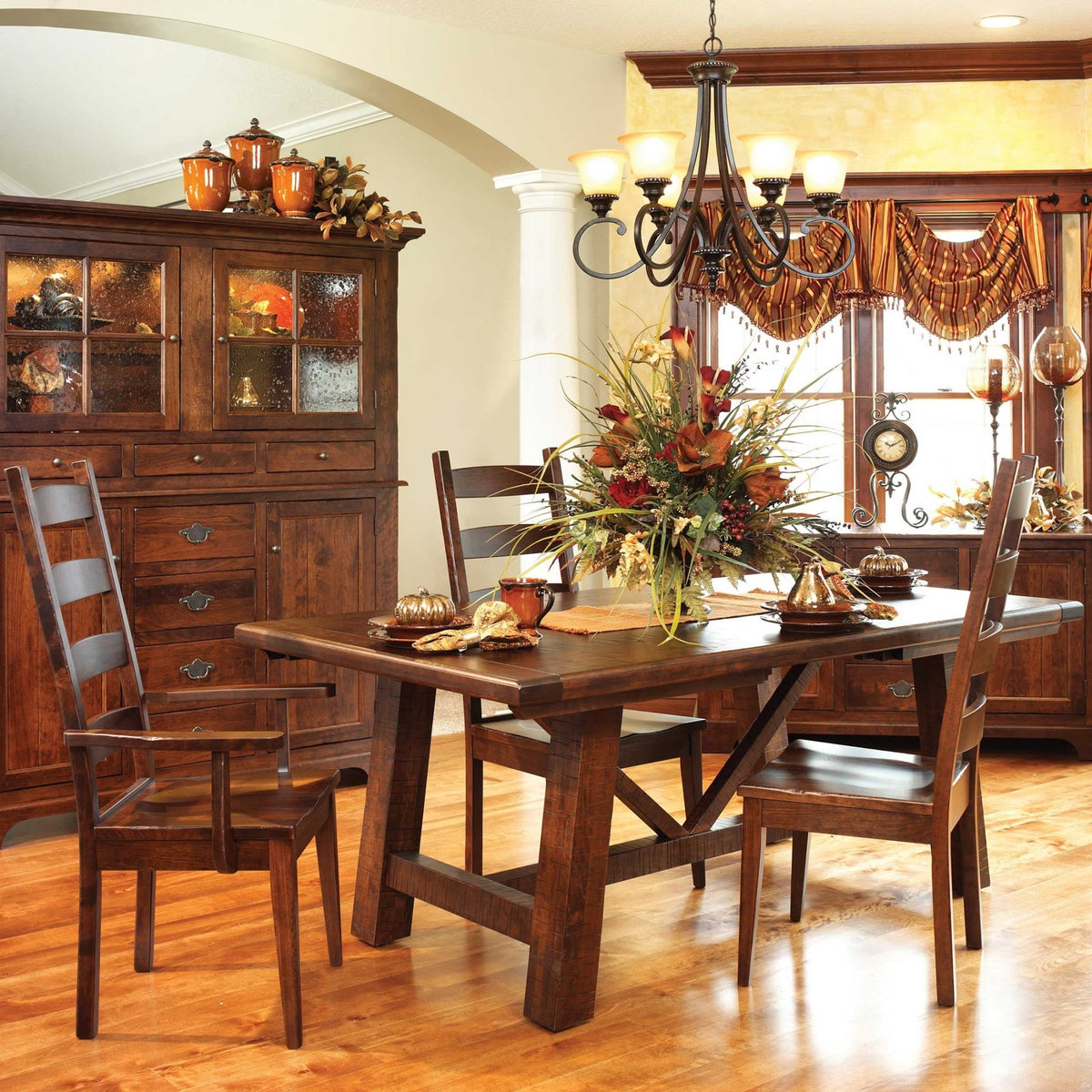 Alexandria Trestle Table - snyders.furniture