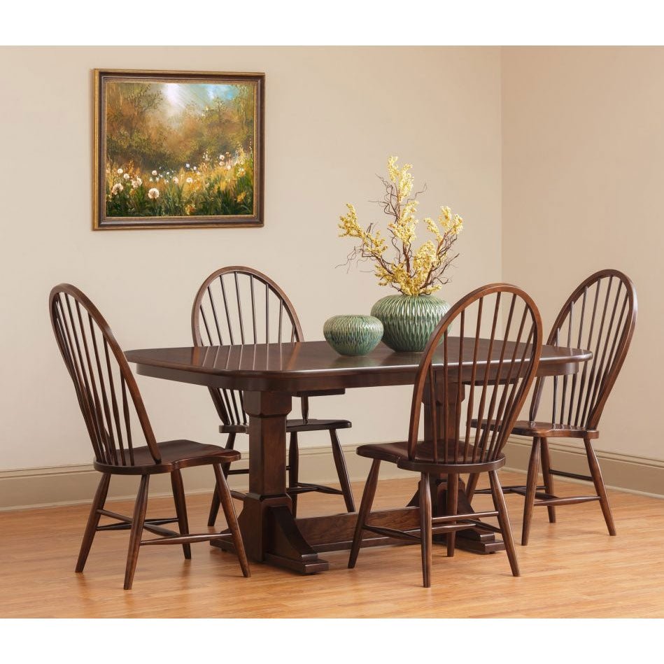 Alpine Double Pedestal Table - snyders.furniture