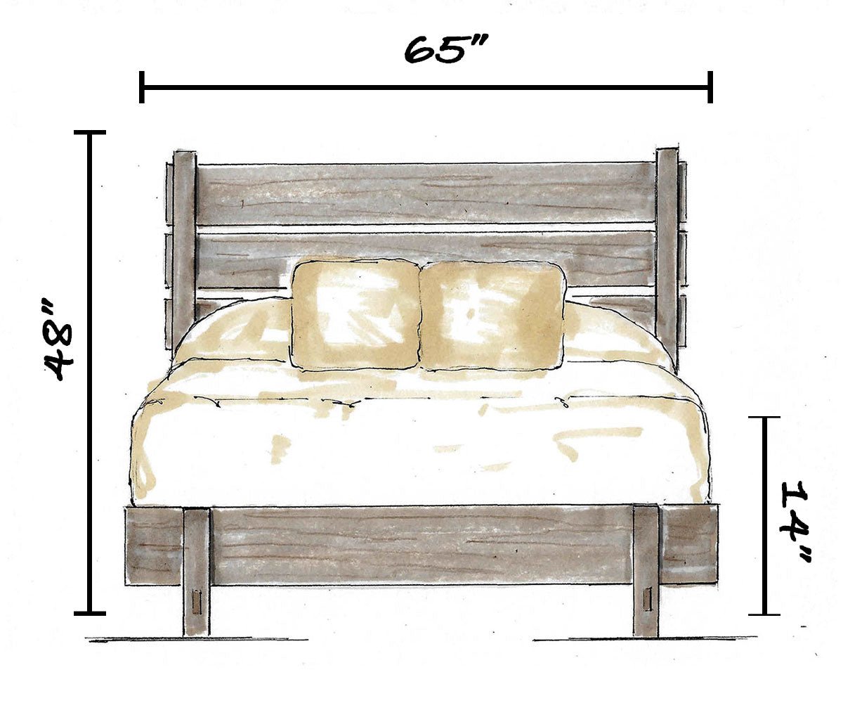 Amador Bed - Quickship - snyders.furniture
