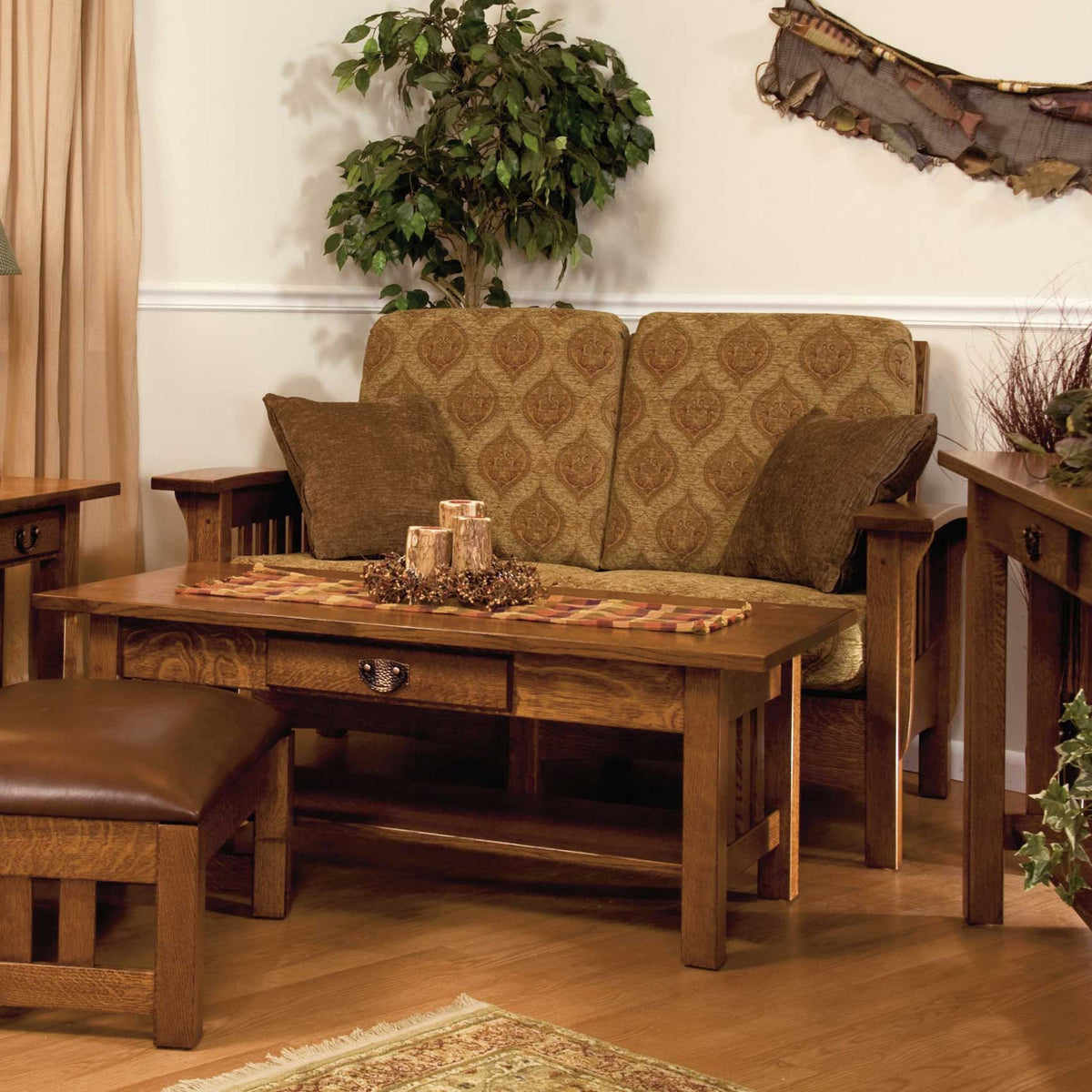 Amish Classic Mission Solid Wood Coffee Table - snyders.furniture