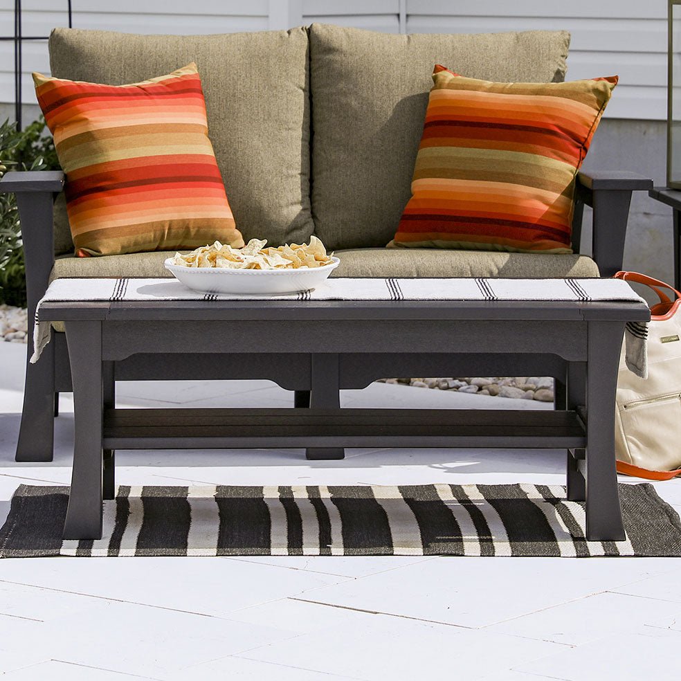 Amish Colonial Mission Patio Coffee Table - snyders.furniture