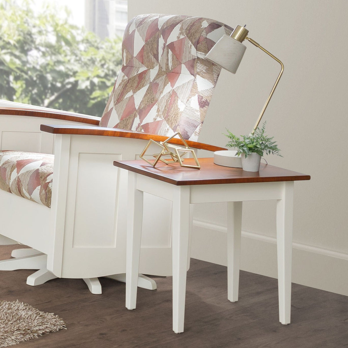 Amish Craftsman Shaker Petite End Table - snyders.furniture