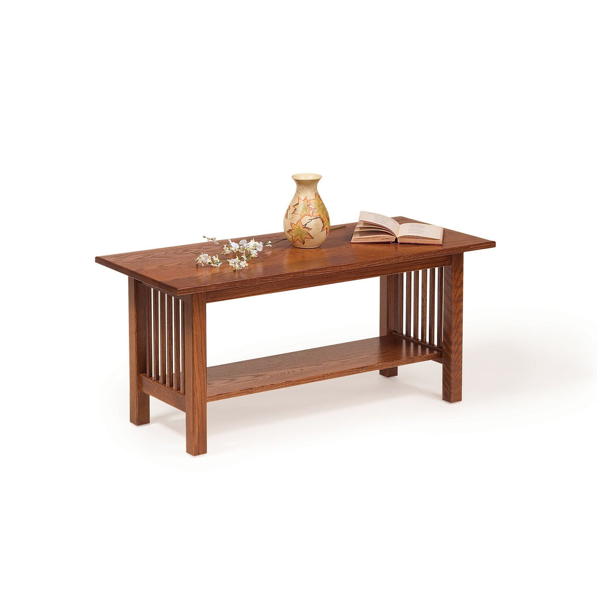 Amish Mission Solid Wood Junior Coffee Table - snyders.furniture