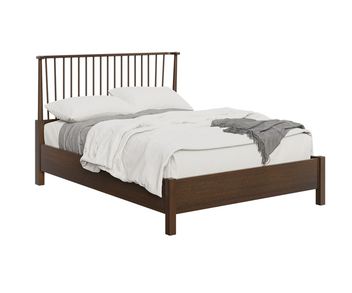 Amish Modern Stowe Windsor Bed - snyders.furniture