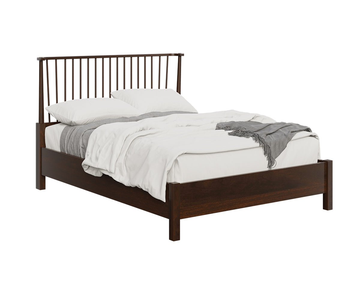 Amish Modern Stowe Windsor Bed - snyders.furniture