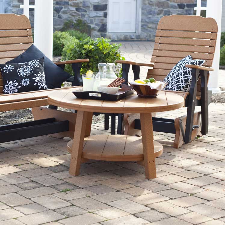 Amish Patio Conversation Coffee Table - snyders.furniture