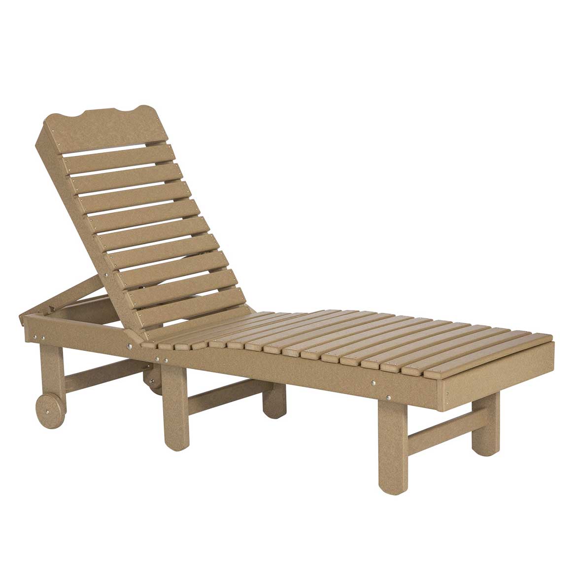 Amish Poly Pool Patio Chaise Sun Lounge - snyders.furniture