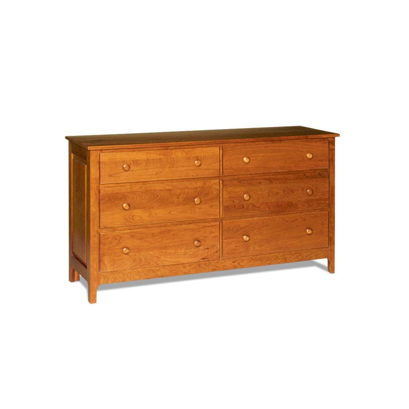 Amish Shaker Windsor Double Dresser - snyders.furniture