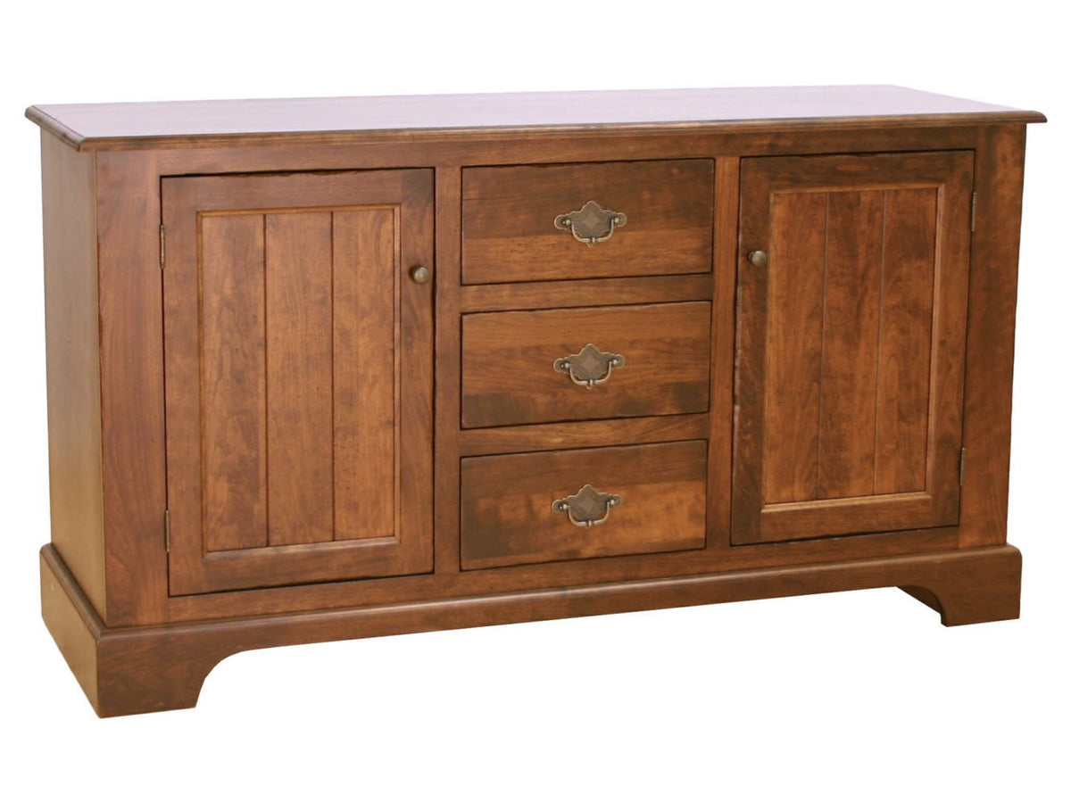 Amish Solid Wood Alexandria Sideboard - snyders.furniture