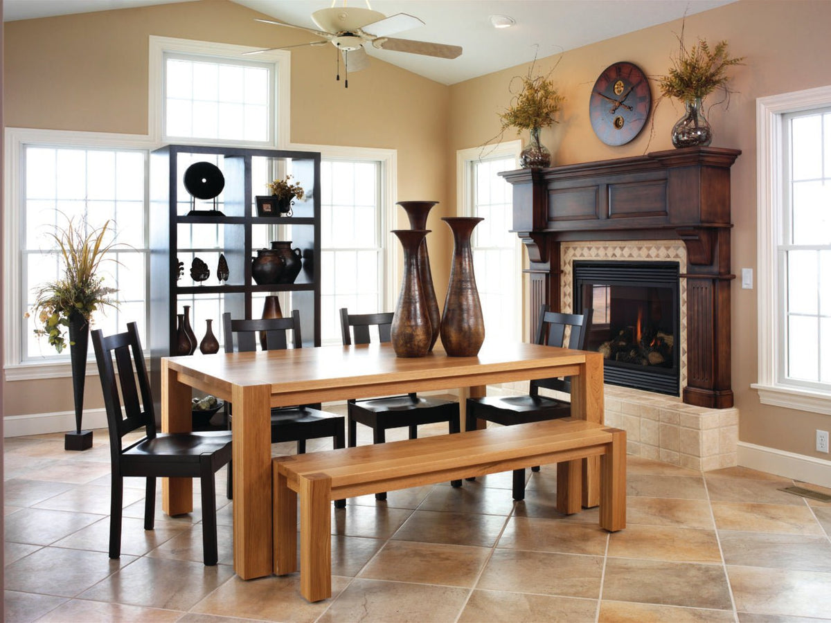 Amish Solid Wood Exeter Chair - snyders.furniture