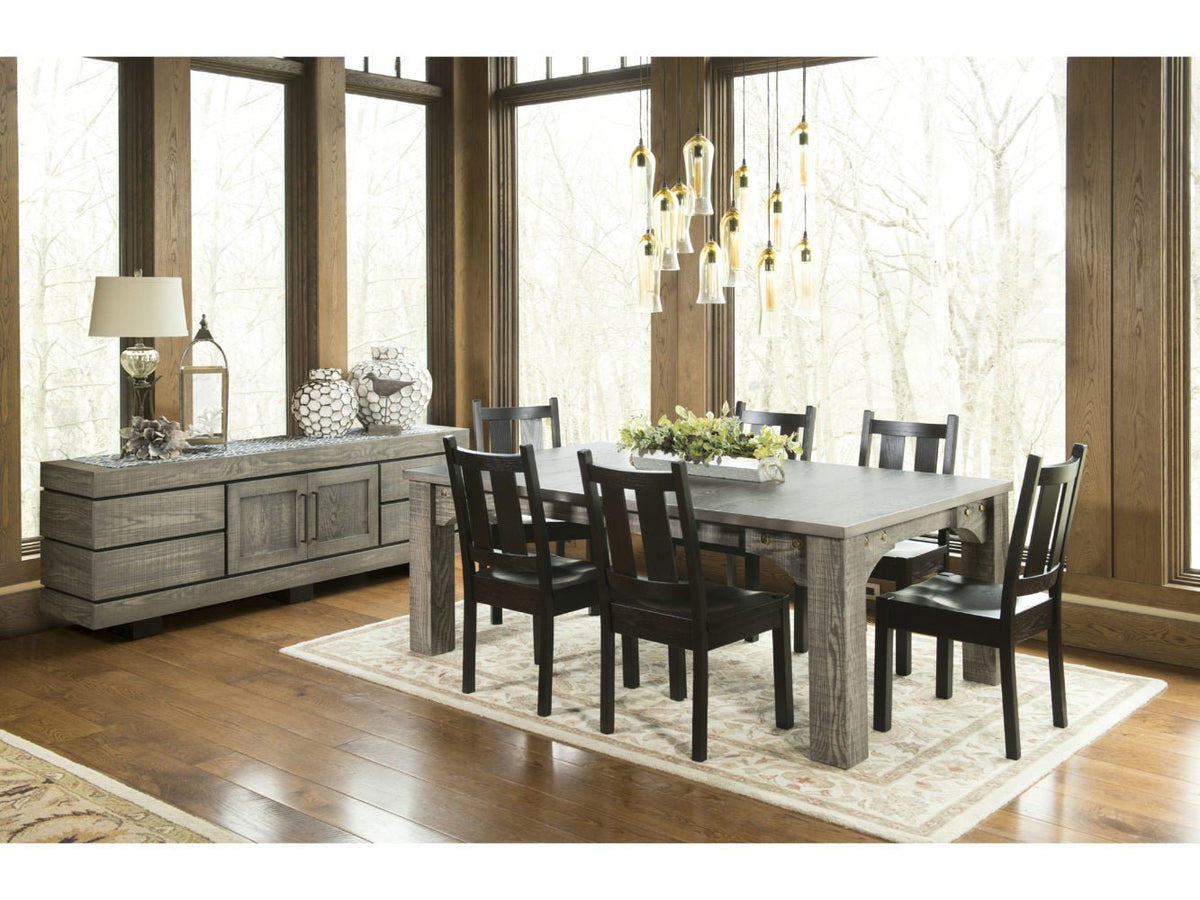 Amish Solid Wood Exeter Chair - snyders.furniture