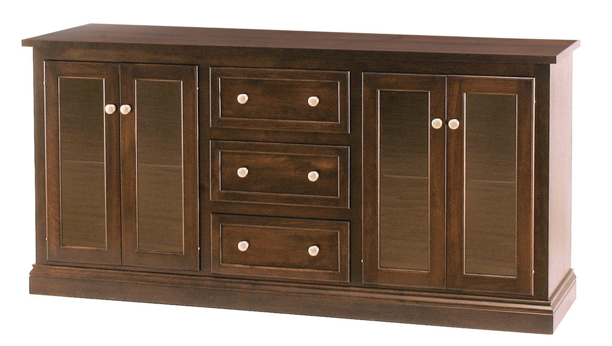 Amish Solid Wood Madison Hutch - snyders.furniture