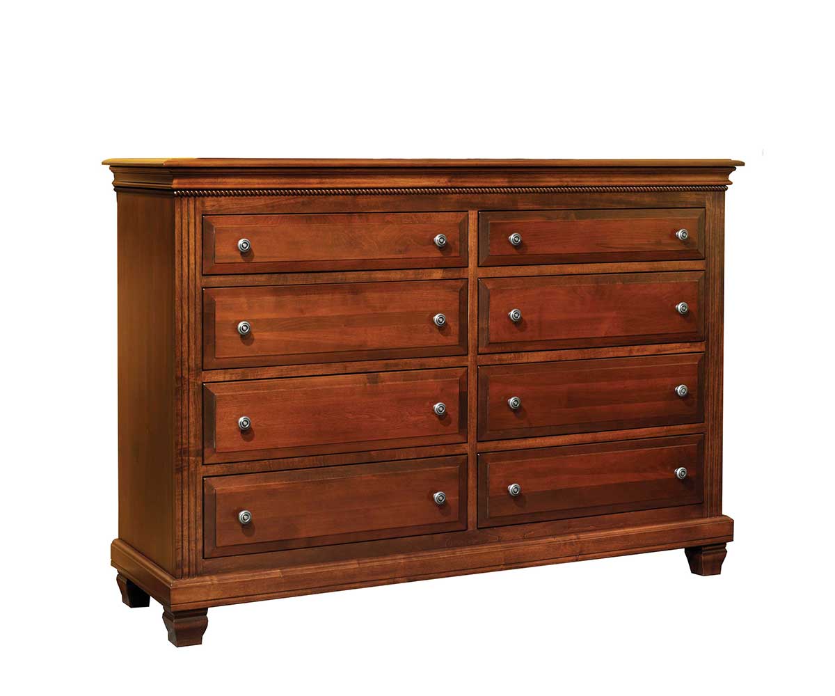 Amish Solid Wood Palatine Dresser - snyders.furniture