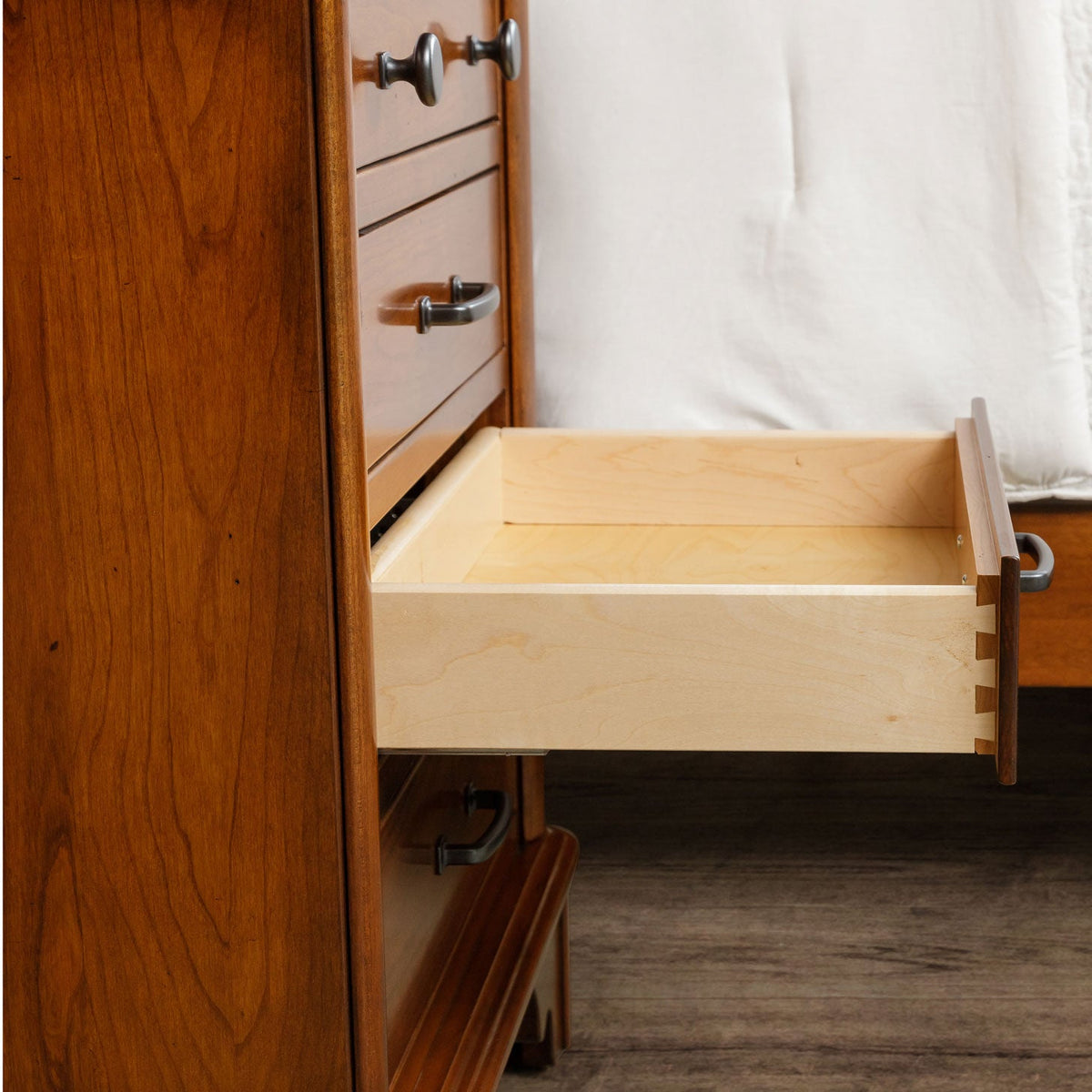 Amish Wellington 4-Drawer Night Stand - snyders.furniture