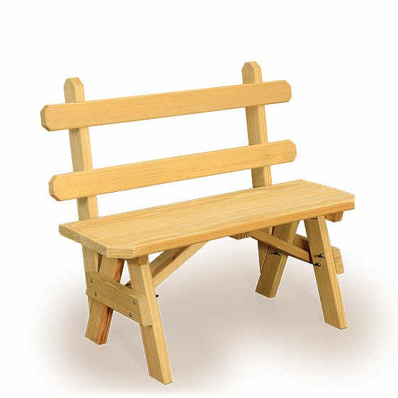Amish Wood Bench - snyders.furniture