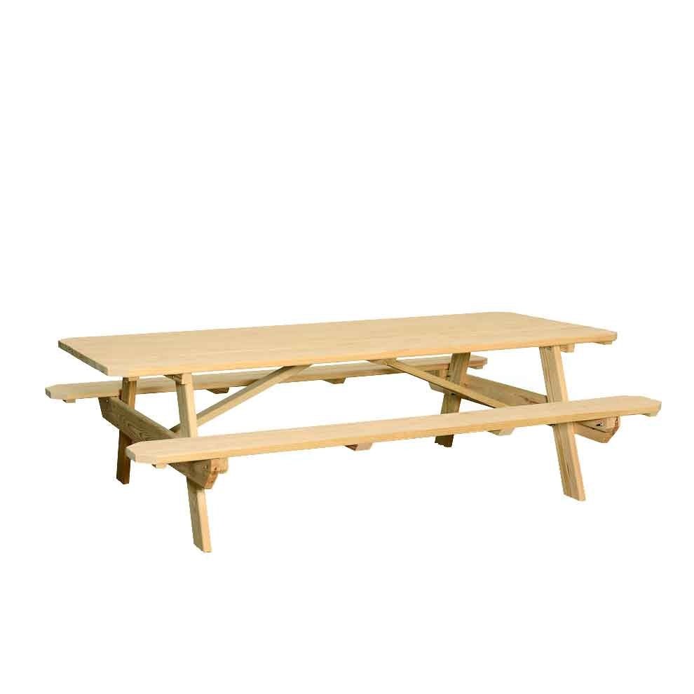 Amish Wood Picnic Table - snyders.furniture